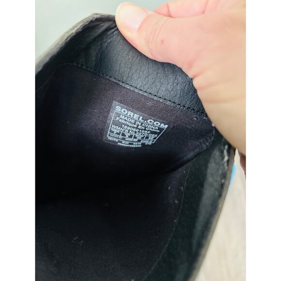 Sorel Lola Leather Tall Boots Size 7, - Picture 8 of 8